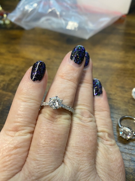 Other - GIVEAWAY Moissanite Ring #1
